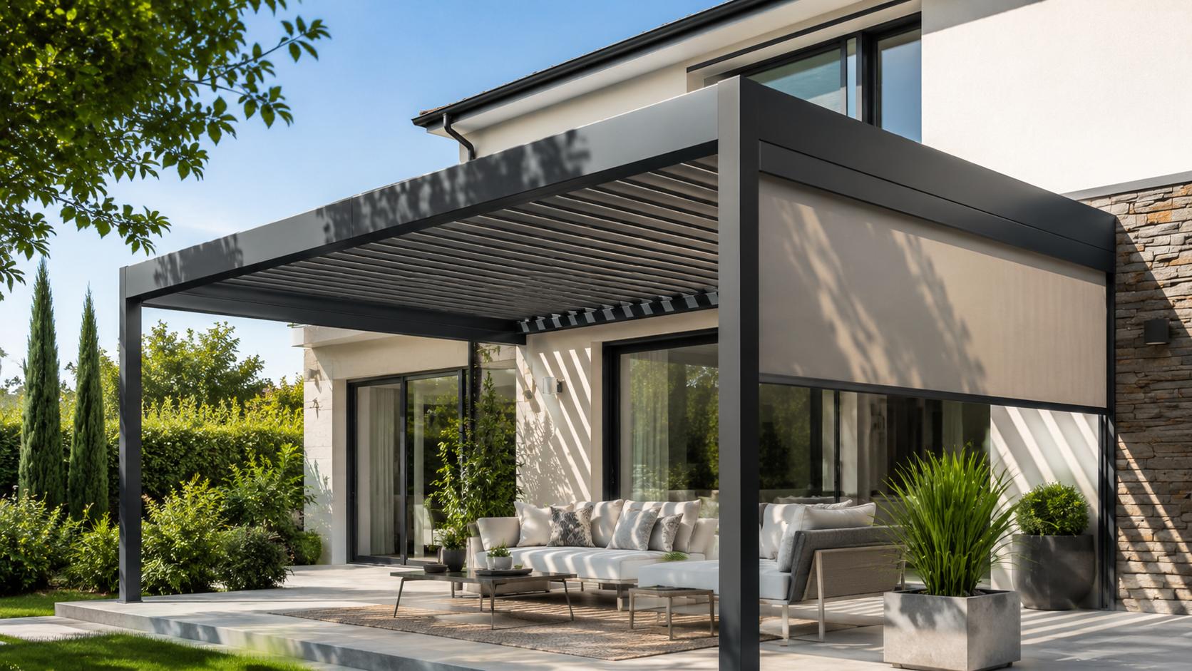 Pergola aluminium sur mesure